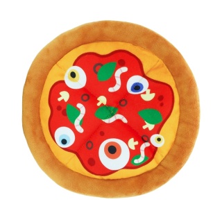 Hugsmart - Howloween Night - Eyeball Pizza- zabawka dla psa - upiorna pizza