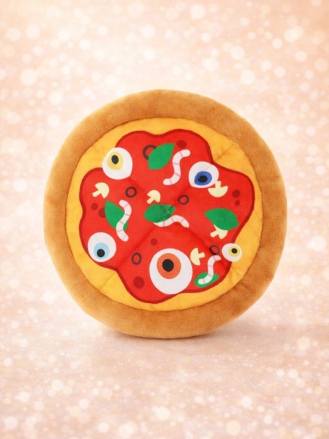 Hugsmart - Howloween Night - Eyeball Pizza- zabawka dla psa - upiorna pizza