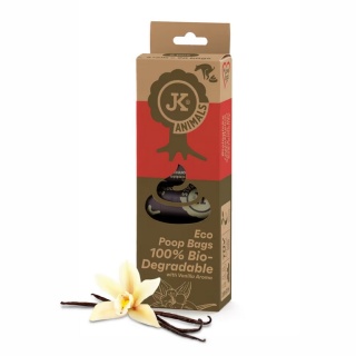 JK Animals BIO-degradable Poop Bags – biodegradowalne woreczki na psie odchody (6×15 szt.)