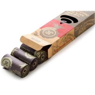 JK Animals BIO-degradable Poop Bags – biodegradowalne woreczki na psie odchody (6×15 szt.)
