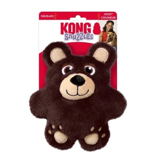 Kong - Snuzzles Bear M - urocza zabawka dla psa Miś 20cm