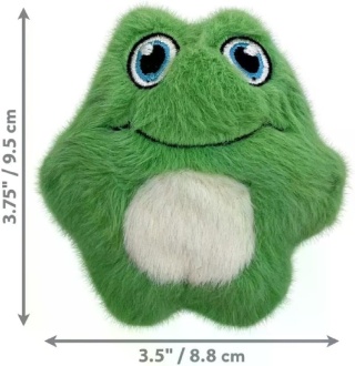 Kong - Snuzzles Mini Frog XS - Mini zabawka dla psa 10cm - Żabka