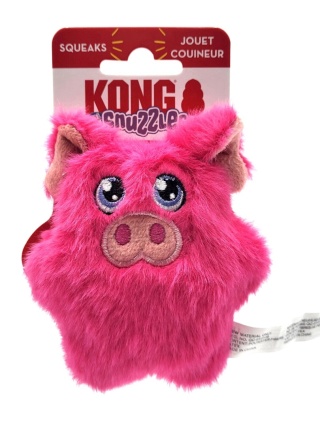 Kong - Snuzzles Mini Pig XS – zabawka różowa świnka dla psa małej rasy (10,8 cm)
