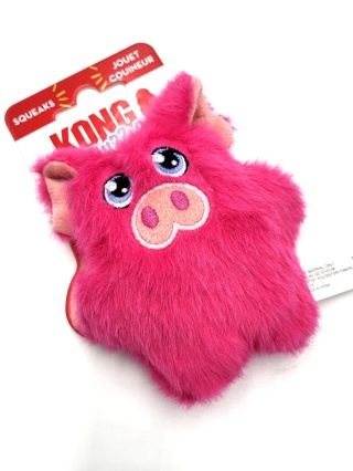 Kong - Snuzzles Mini Pig XS – zabawka różowa świnka dla psa małej rasy (10,8 cm)