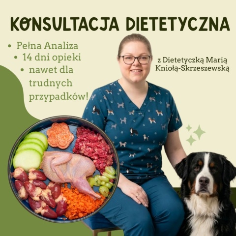 Konsultacja dietetyczna dla psa – indywidualny plan żywieniowy dopasowany do zdrowia Twojego psa