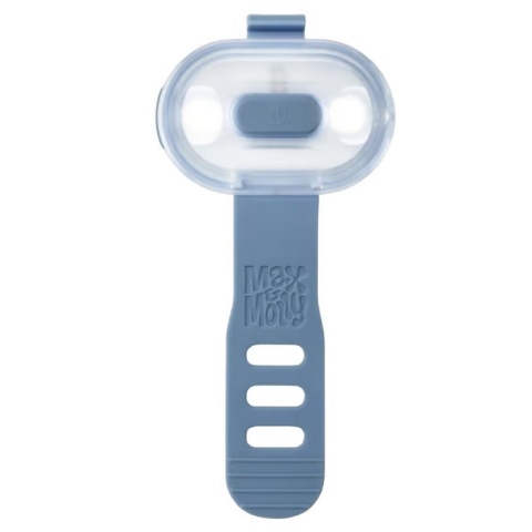 Max&Molly Matrix 2.0 Ultra LED – lampka dla psa pastelowy niebieski