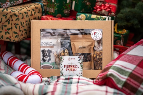 Meat Stuff - Santa's STUFF Pierwsza gwiazdka - zestaw świąteczny dla psa (250 g)