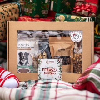 Meat Stuff - Santa's STUFF Pierwsza gwiazdka - zestaw świąteczny dla psa (250 g)