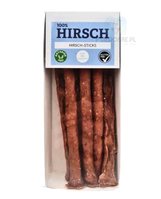 Mięsne patyczki z jelenia – przysmak dla psa – 50g