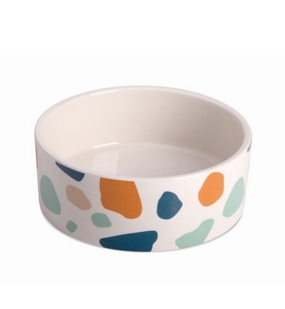 Miska ceramiczna, dla psa, 16x6 cm