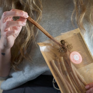 Mr. Bones – tchawica kacza dla psa – 7 szt.