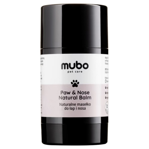 Mubo Paw & Nose Natural Balm Stick 25g – naturalne masełko do łap i nosa dla psa i kota