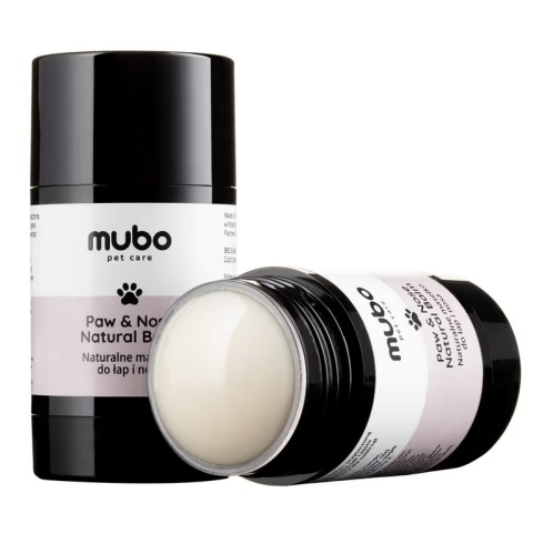 Mubo Paw & Nose Natural Balm Stick 25g – naturalne masełko do łap i nosa dla psa i kota