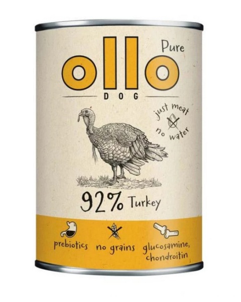 Ollo - Pure Turkey - Karma Mokra dla Psa - Indyk - 850g