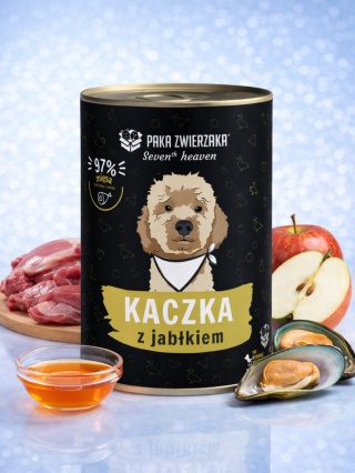 Paka Zwierzaka Seventh heaven - Kaczka z jabłkiem (duck & apple) 400g