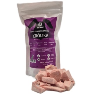 Pan Zwierz – Liofilizowane smaczki z królika 70 g
