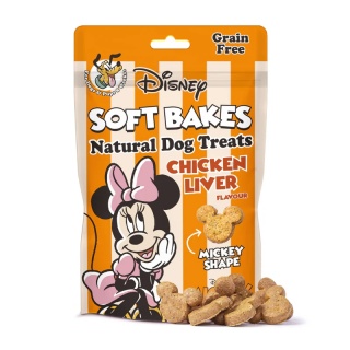 Park Life Disney Soft Bakes – miękkie ciasteczka dla psa kurczak i wątróbka 100 g