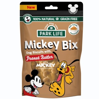 Park Life – Mickey-Bix Peanut Butter ciasteczka dla psa z masłem orzechowym 100 g