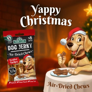 Park Life – Świąteczny Indyk – wege paski dla psa