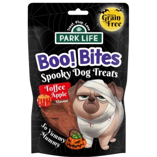 Park Lifie - Boo! Bites przysmaki halloweenowe dla psa - jabłko w toffi 80g