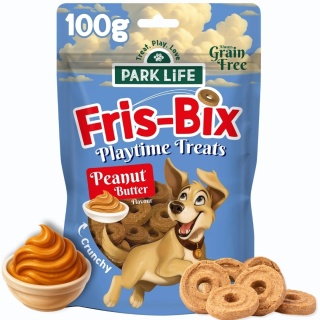 Park life - Fris Bix Frisbee - ciasteczka dla psa z masłem orzechowym - 100g