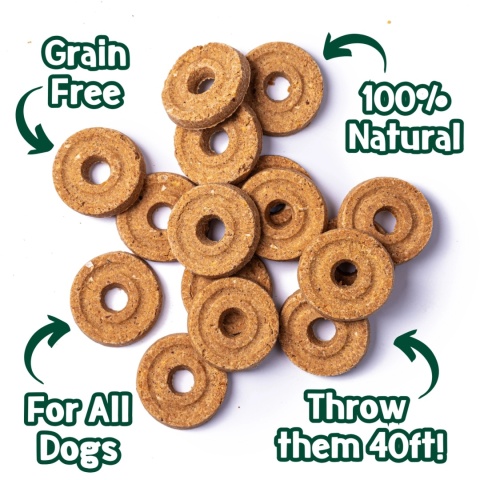 Park life - Fris Bix Frisbee - ciasteczka dla psa z masłem orzechowym - 100g