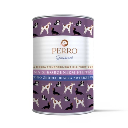 Perro Gourmet Sarna z korzeniem pietruszki dla psów dorosłych 400g