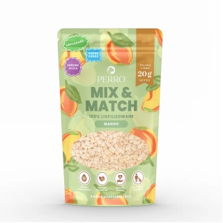 Perro MIX & MATCH Mango – Liofilizowane przysmaki dla psów (20 g)
