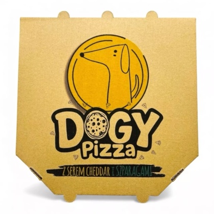DOGY PIZZA - z serem cheddar i szparagami - gryzak dla psów