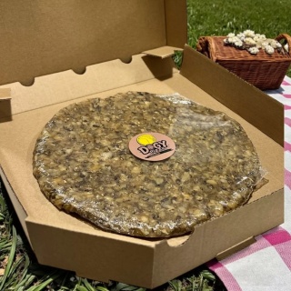 DOGY PIZZA - z serem cheddar i szparagami - gryzak dla psów