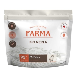 Farma Adult – Karma tłoczona na zimno – Konina 2 kg