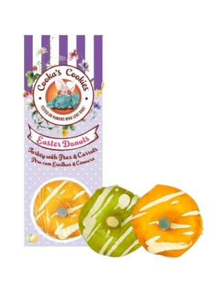 Cooka's Cookies Easter Donuts – wielkanocne donuty dla psa