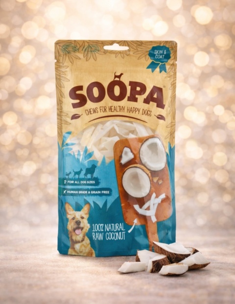 SOOPA Chews Coconut – wege przysmak dla psa - KOKOS -100g