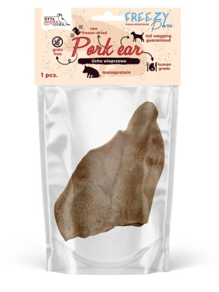 Syta Micha 100% liofilizowane ucho wieprzowe dla psa 1szt.
