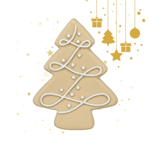 Trixie Xmas Choinka – lateksowa zabawka świąteczna dla psa 13 cm