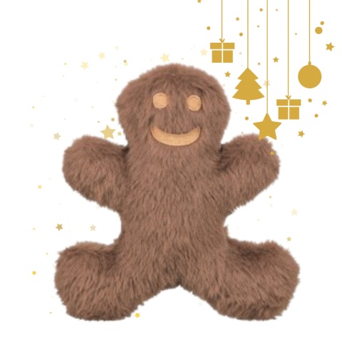 Trixie Xmas – Ludzik z piernika – świąteczna zabawka dla psa 16 cm