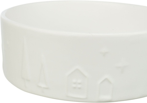 Trixie Xmas – Mała Ceramiczna Miska dla psa lub kota 0,3 l / 12 cm