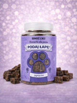 Uniszki - TRENERKI dla psa JAGNIĘCINA - 150g