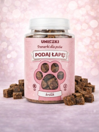 Uniszki - TRENERKI dla psa KRÓLIK - 150g