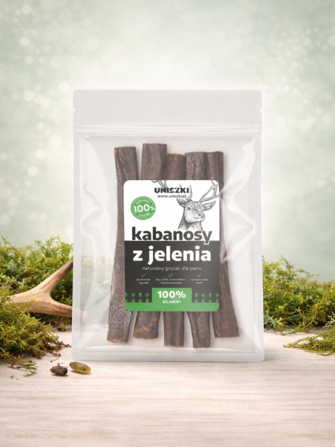Uniszki kabanosy z jelenia 100g