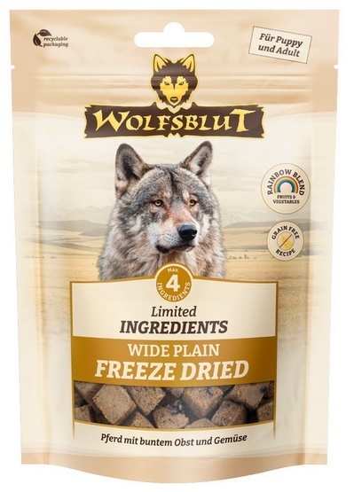 Wolfsblut Limited Ingredients Freeze Dried Wide Plain – konina 40 g
