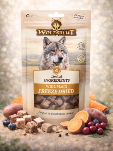 Wolfsblut Limited Ingredients Freeze Dried Wide Plain – konina 40 g