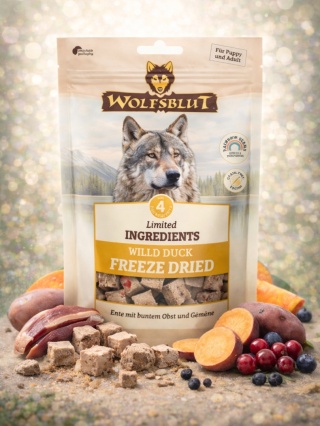 Wolfsblut Limited Ingredients Freeze Dried Wild Duck – dzika kaczka 40 g