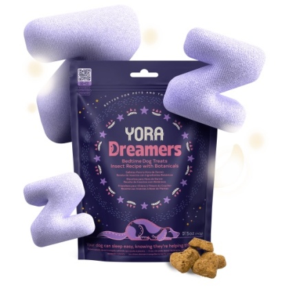 YORA Dreamers Insect – relaksujące przysmaki dla psów z insektami 100 g