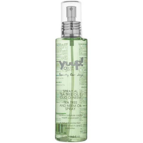 Yuup! Home Tea Tree and Neem Oil Spray 150ml - preparat do ochrony przed insektami, pasożytami i owadami, dla psa i kot