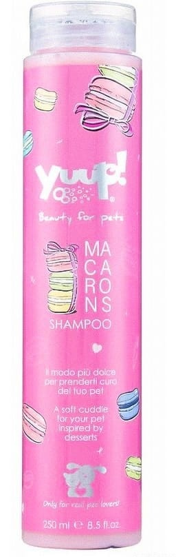 Yuup! Macarons Shampoo 250ml - perfumowany szampon dla psa i kota, słodkie makaroniki
