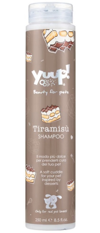 Yuup! Tiramisu Shampoo 250ml - perfumowany szampon dla psa, włoski deser kawowy
