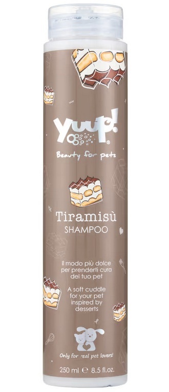 Yuup! Tiramisu Shampoo 250ml - perfumowany szampon dla psa, włoski deser kawowy