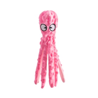 Zabawka dla psa - ośmiornica MINKY - różowa