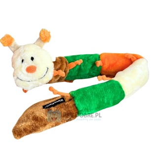 Zippy Paws - Caterpillar – DeLuxe Forest Colors - zabawka dla psa - leśna stonoga